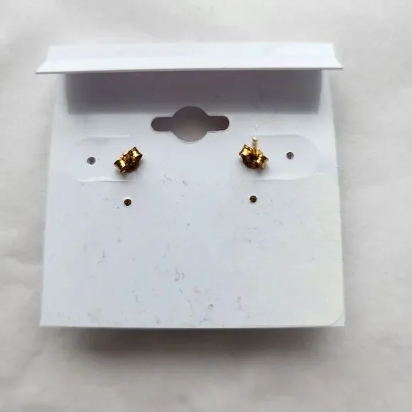 Amethyst Earrings Post Back 925 Sterling Silver Gold Vermeil Dangle New Romantic - Picture 4 of 9